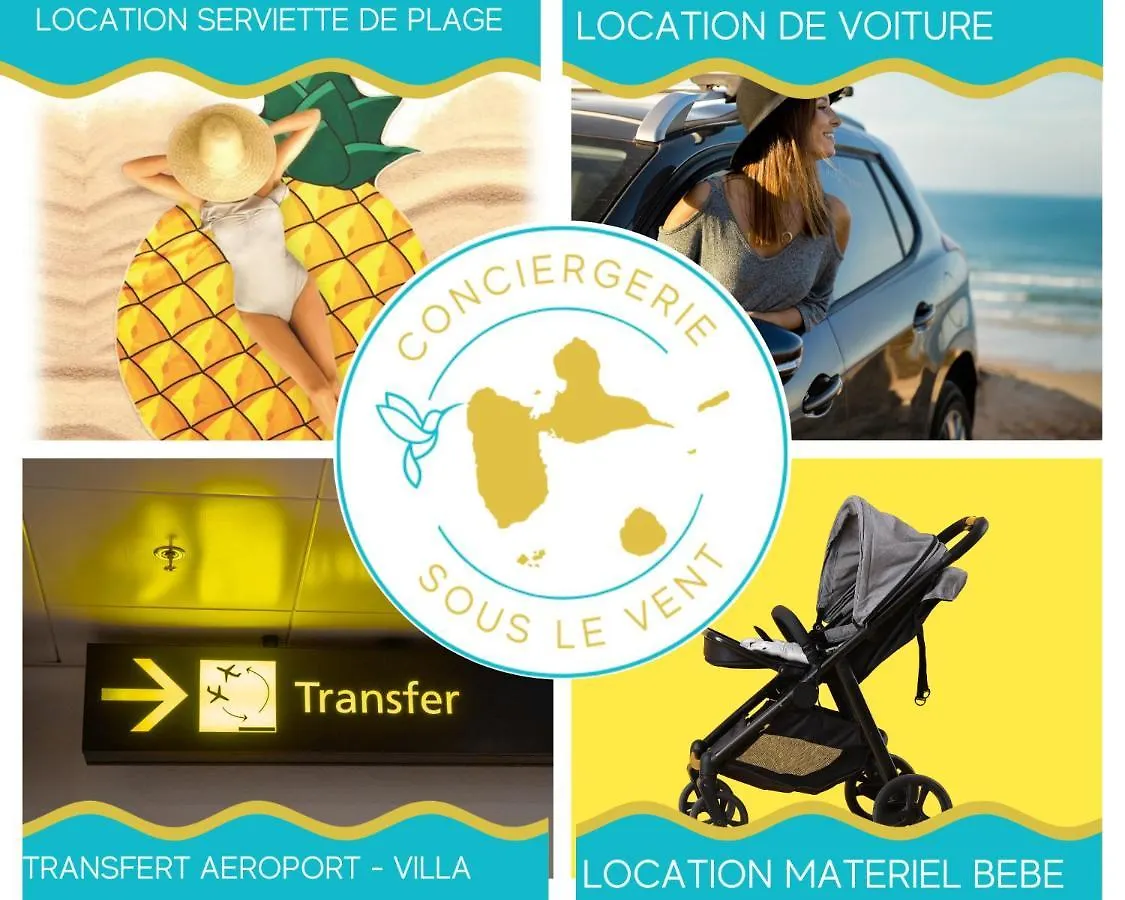 Villa Avec Piscine Privee A 5 Minutes De La Plage! Plessis-Nogent Guadalupe